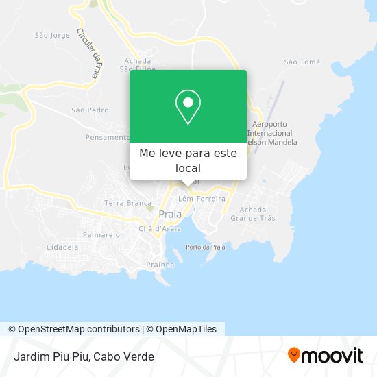 Jardim Piu Piu mapa