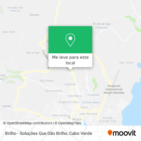 Brilho - Soluções Que Dão Brilho mapa