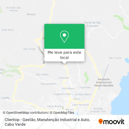 Clientop - Gestão, Manutenção Industrial e Auto mapa