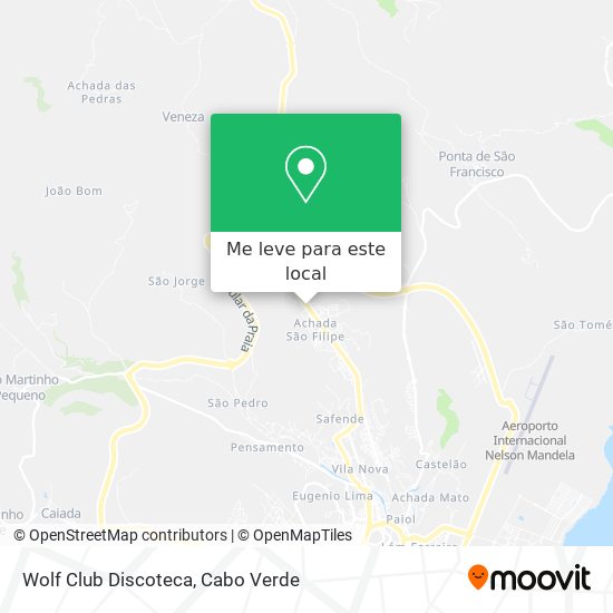 Wolf Club Discoteca mapa