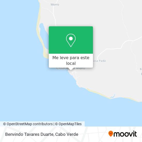 Benvindo Tavares Duarte mapa