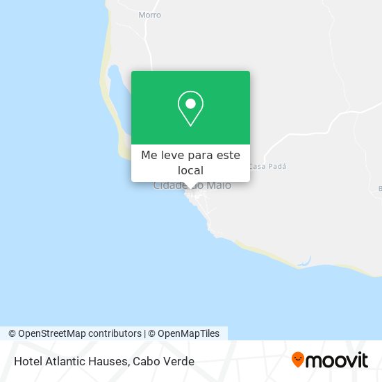 Hotel Atlantic Hauses mapa