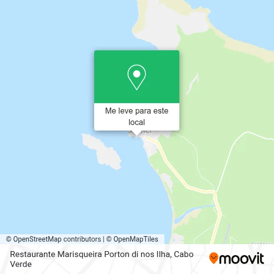 Restaurante Marisqueira Porton di nos Ilha mapa