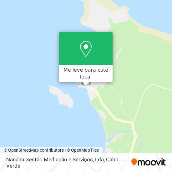Nanana Gestão Mediação e Serviços, Lda mapa