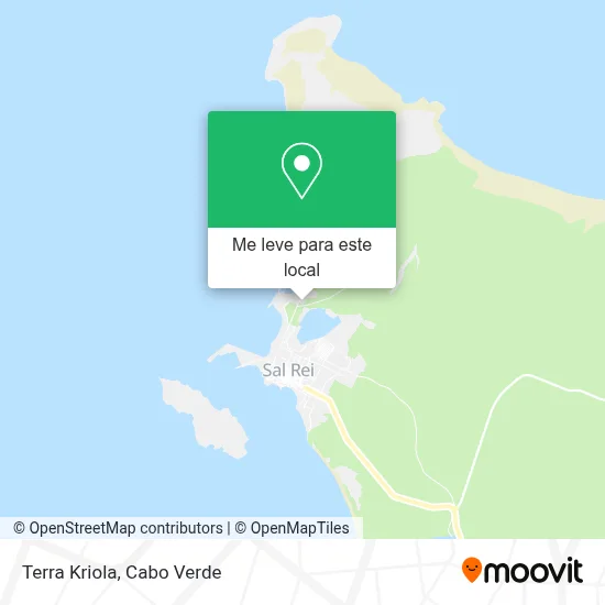 Terra Kriola mapa
