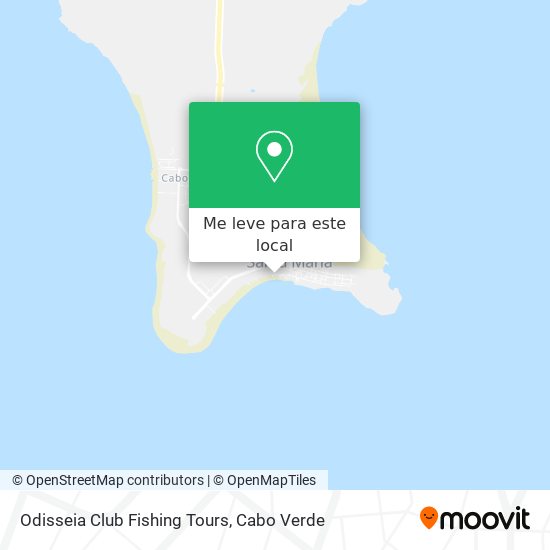 Odisseia Club Fishing Tours mapa