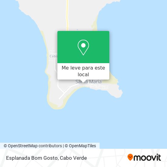 Esplanada Bom Gosto mapa