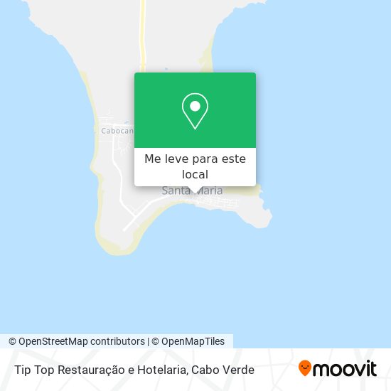 Tip Top Restauração e Hotelaria mapa