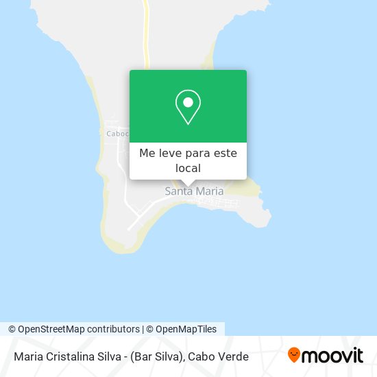 Maria Cristalina Silva - (Bar Silva) mapa