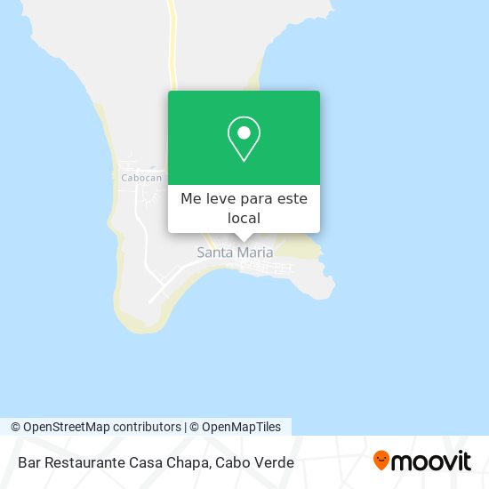 Bar Restaurante Casa Chapa mapa