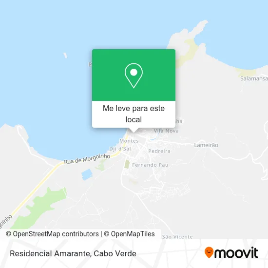 Residencial Amarante mapa