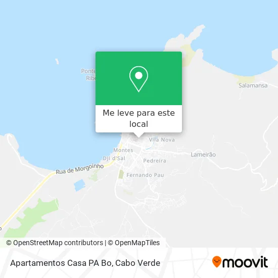 Apartamentos Casa PA Bo mapa