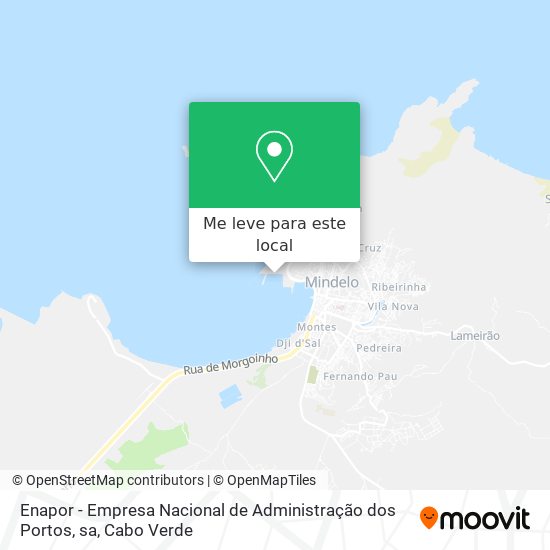 Enapor - Empresa Nacional de Administração dos Portos, sa mapa