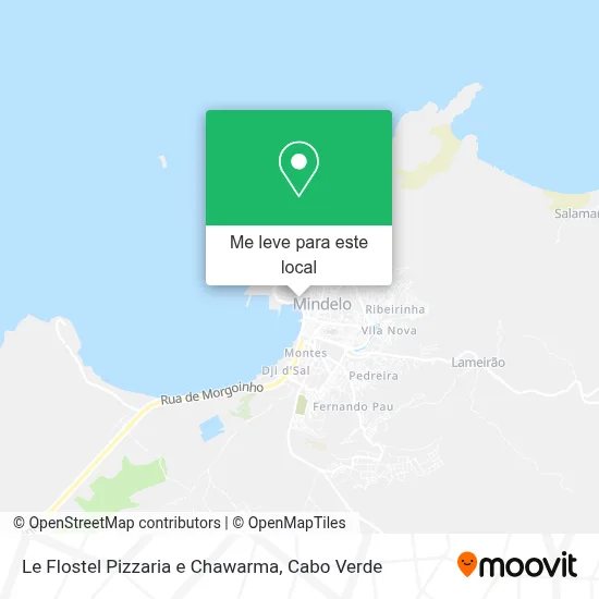 Le Flostel Pizzaria e Chawarma mapa