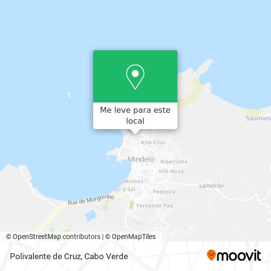 Polivalente de Cruz mapa