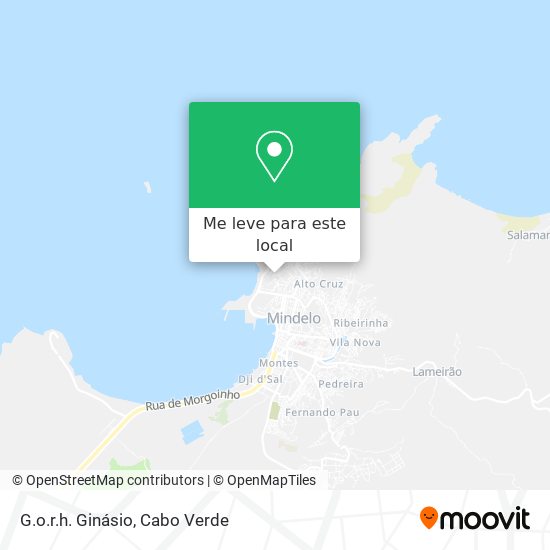 G.o.r.h. Ginásio mapa