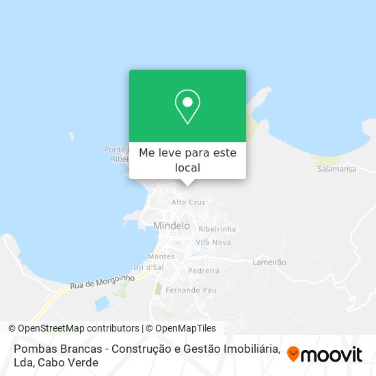 Pombas Brancas - Construção e Gestão Imobiliária, Lda mapa