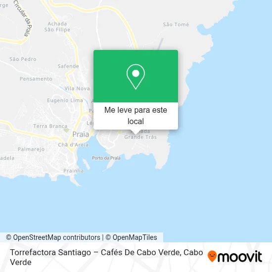 Torrefactora Santiago – Cafés De Cabo Verde mapa