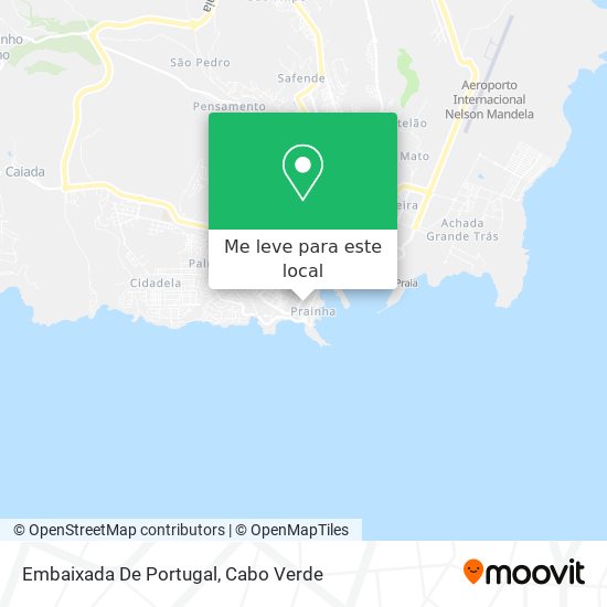 Embaixada De Portugal mapa