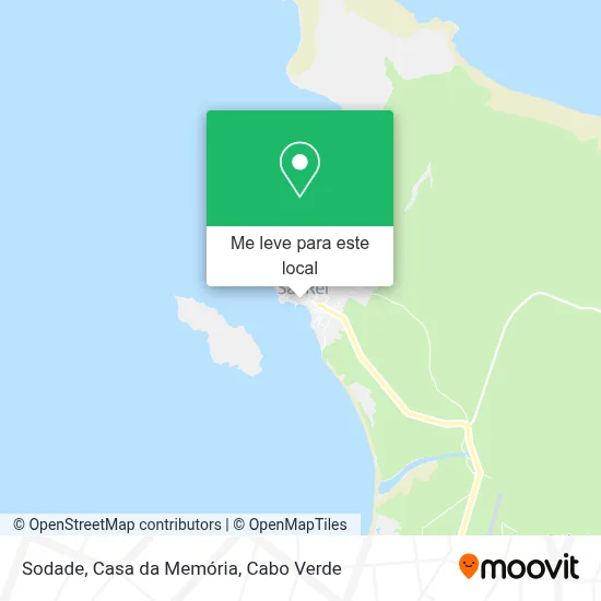Sodade, Casa da Memória mapa