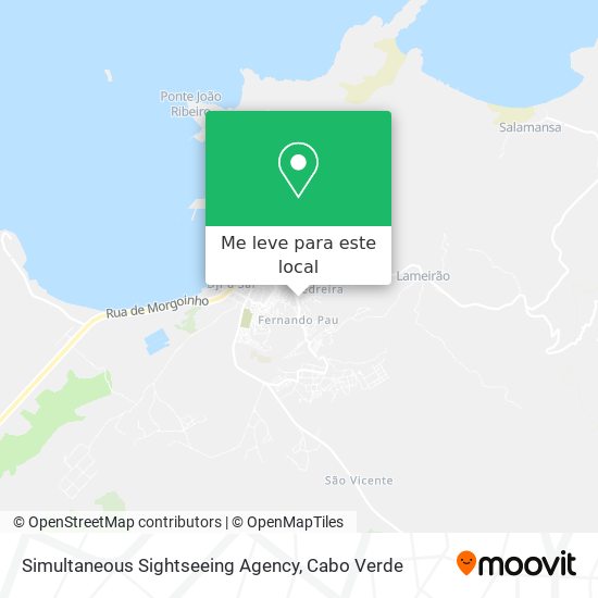 Simultaneous Sightseeing Agency mapa