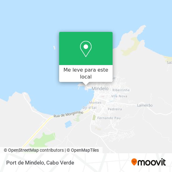 Port de Mindelo mapa