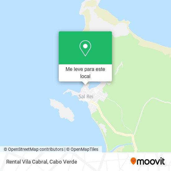 Rental Vila Cabral mapa