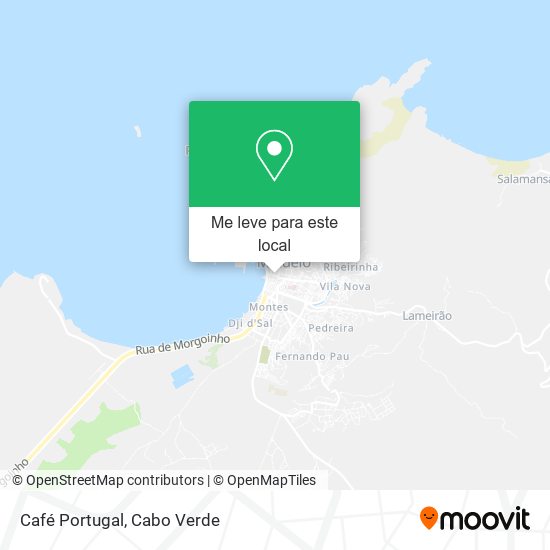 Café Portugal mapa