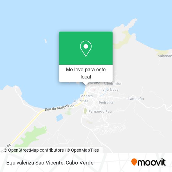 Equivalenza Sao Vicente mapa