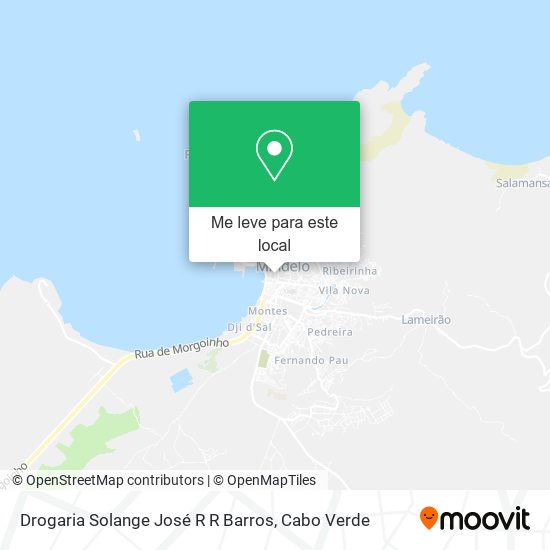 Drogaria Solange José R R Barros mapa