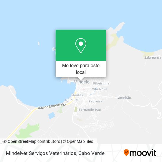 Mindelvet Serviços Veterinários mapa