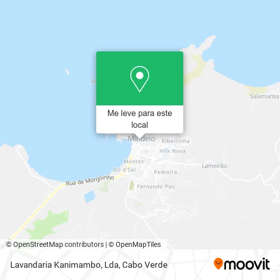 Lavandaria Kanimambo, Lda mapa