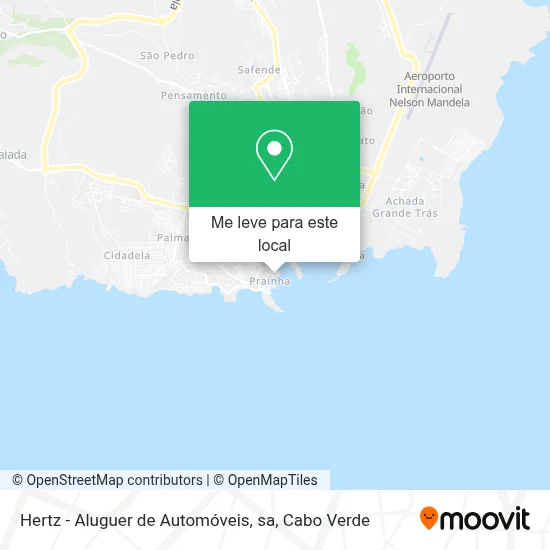Hertz - Aluguer de Automóveis, sa mapa