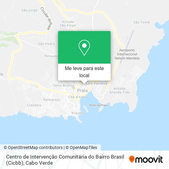 Centro de Intervenção Comunitária do Bairro Brasil (Cicbb) mapa