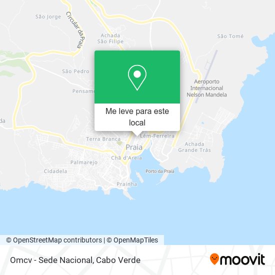 Omcv - Sede Nacional mapa