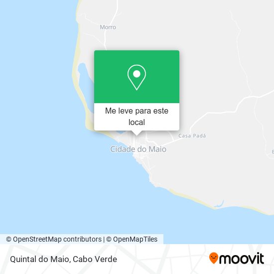 Quintal do Maio mapa