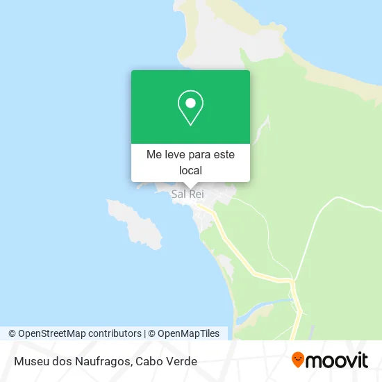 Museu dos Naufragos mapa
