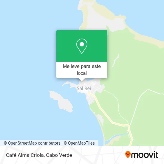 Café Alma Criola mapa