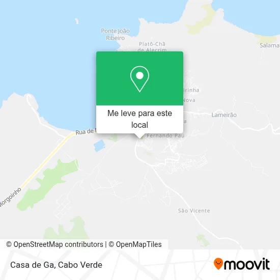 Casa de Ga mapa