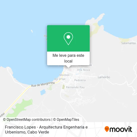 Francisco Lopes - Arquitectura Engenharia e Urbenismo mapa