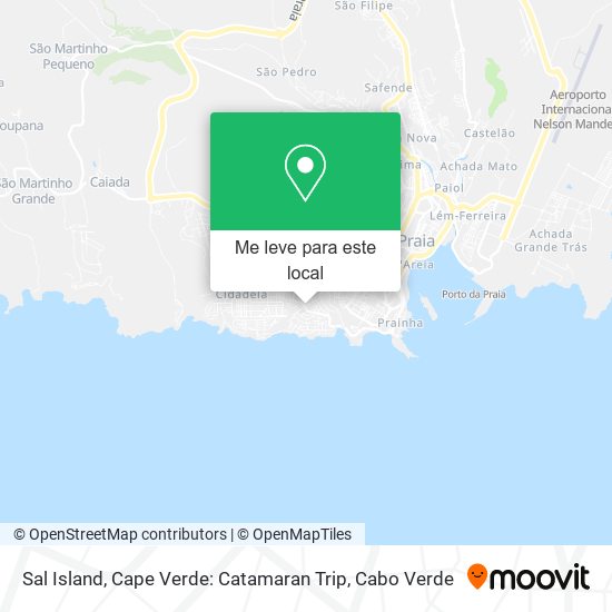 Sal Island, Cape Verde: Catamaran Trip mapa