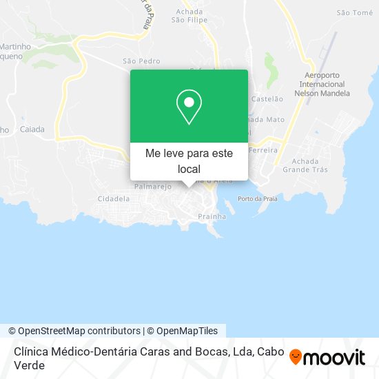 Clínica Médico-Dentária Caras and Bocas, Lda mapa