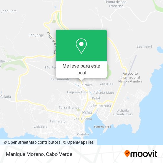 Manique Moreno mapa