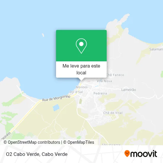 O2 Cabo Verde mapa
