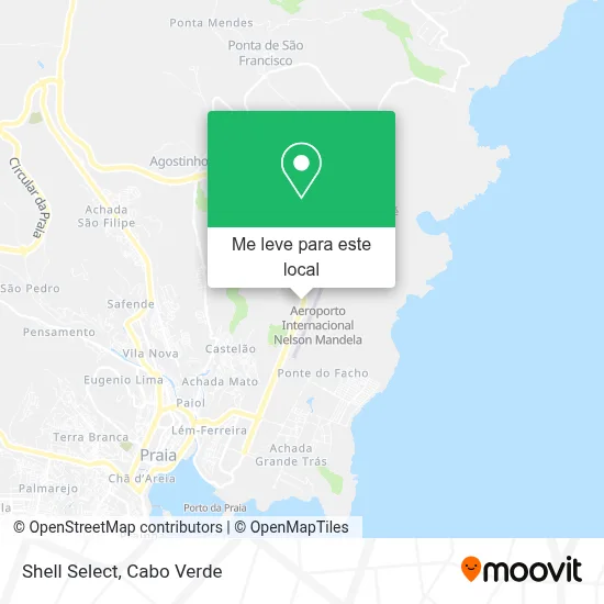 Shell Select mapa