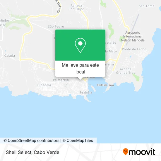 Shell Select mapa