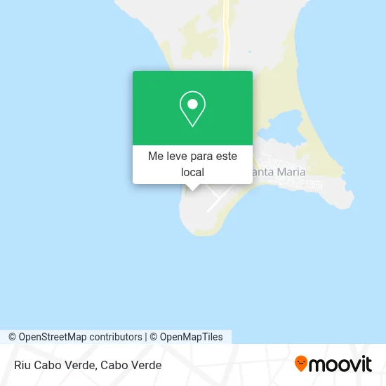 Riu Cabo Verde mapa