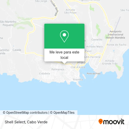 Shell Select mapa