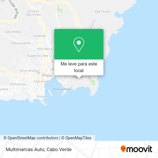 Multimarcas Auto mapa