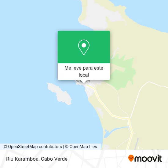 Riu Karamboa mapa